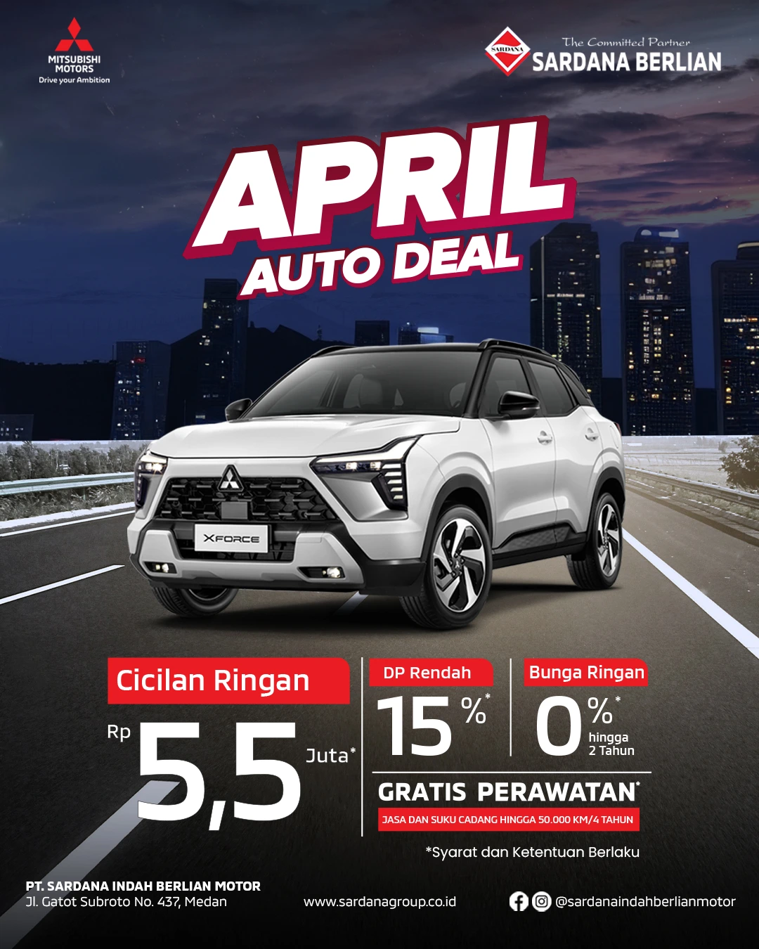 Promo New XForce Terbaru April 2026